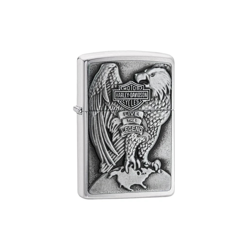 Zippo Lighter - Harley Davidson Made USA Eagle