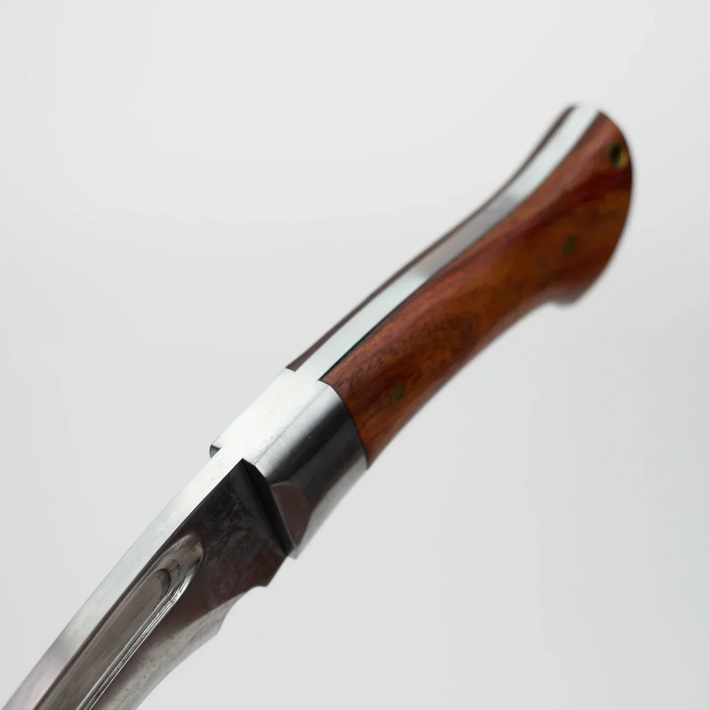 19.5" Full Tang Kukri w/ Blade & Mahogany Handle