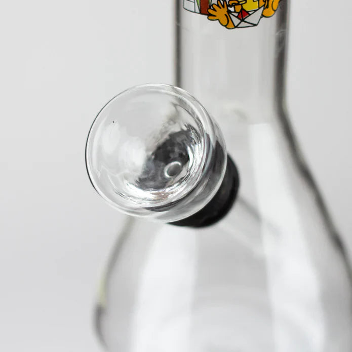 Bong conique avec décalcomanies de 5 po - Motifs de décalcomanies assortis