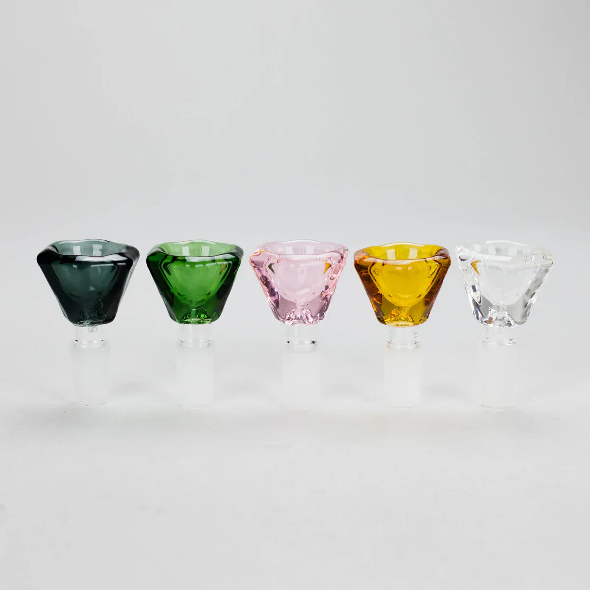 14mm Colourful Crystal Diamond Glass Bowl