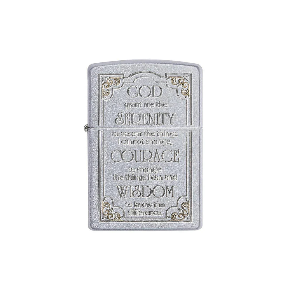 Zippo Lighter - Serenity Prayer