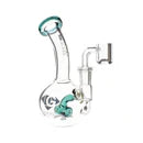 Plate-forme à bulles en verre diamanté de 6 pouces