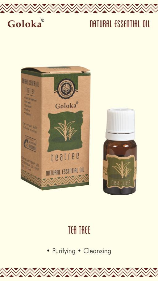 Goloka - Tea Tree Natural & Undiluted Essential Oil 10ml