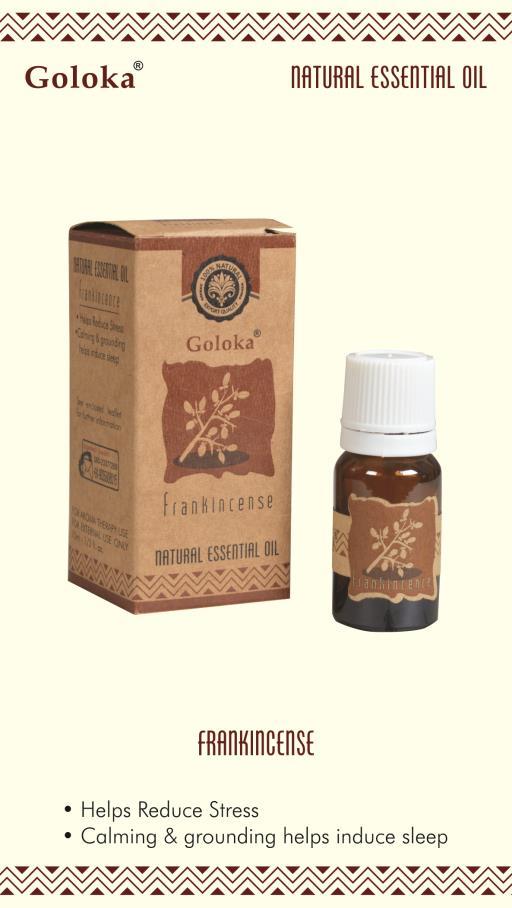 Goloka - Frankincense Natural & Undiluted Essential Oil 10ml
