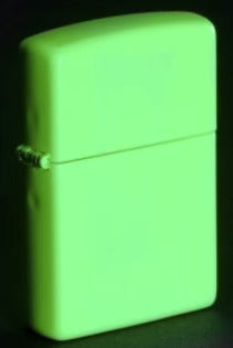 Zippo Lighter - Classic Glow In The Dark