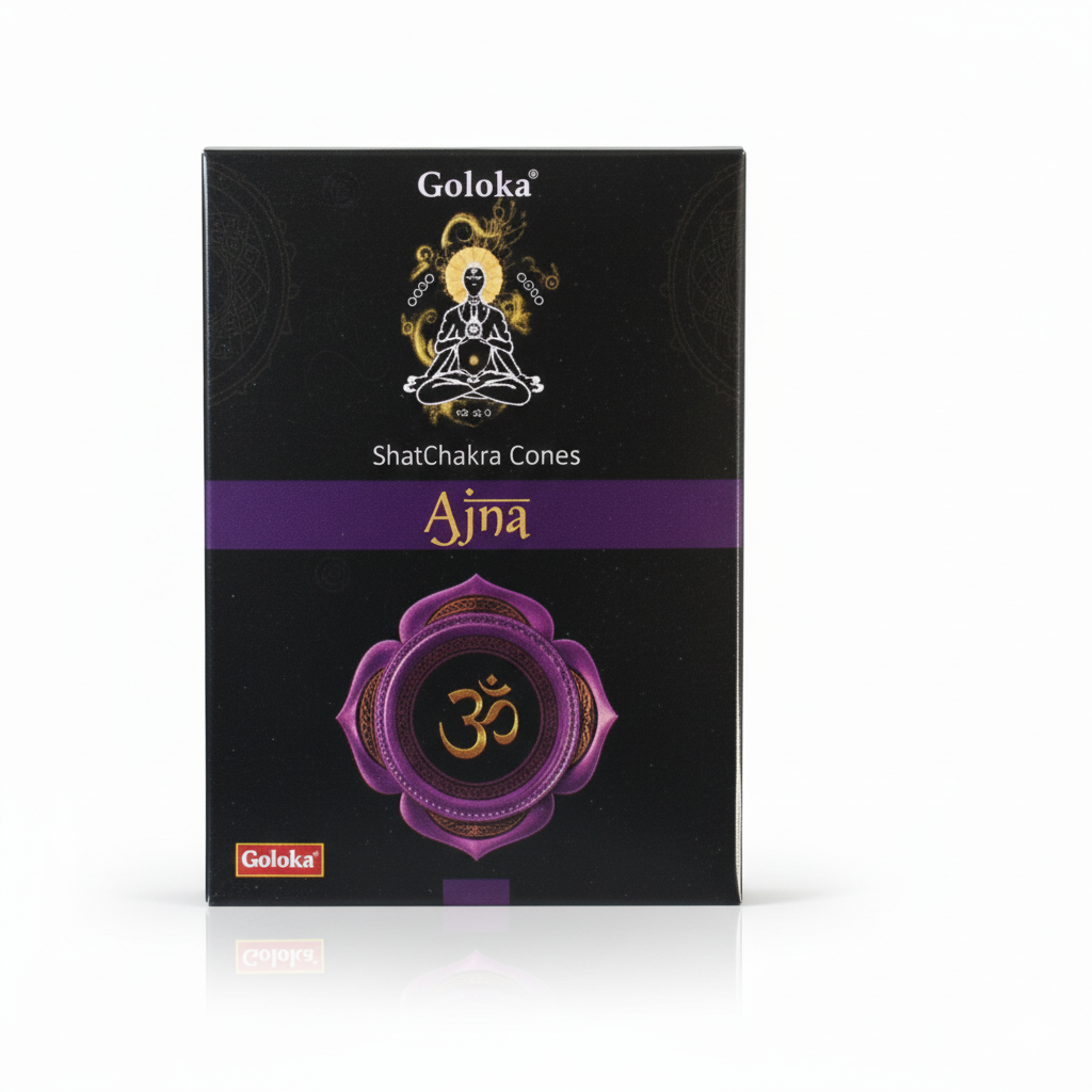 Goloka Chakra - Ajna (Insight) Incense 10 Cones