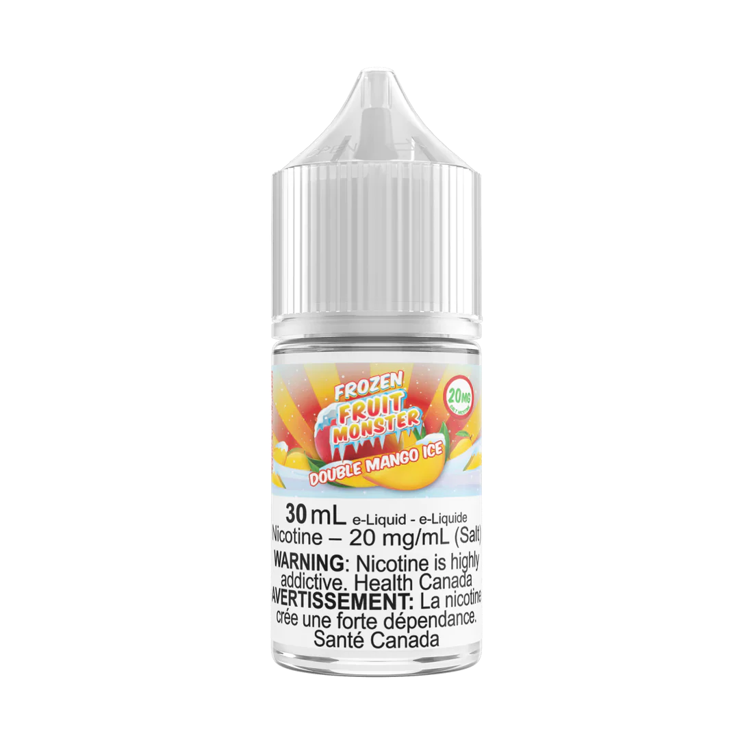 Sels de monstre aux fruits surgelés – Glace à la mangue double