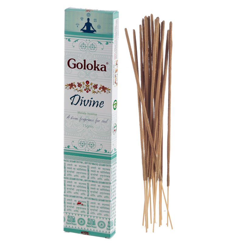 Goloka – Divine 9″ Incense Sticks (15g)