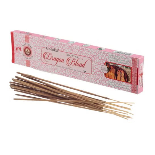 Goloka – Dragon Blood 9″ Incense Sticks (15g)