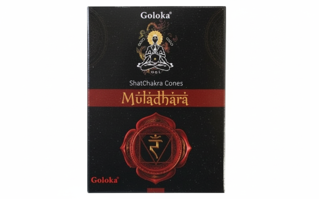 Goloka Chakra - Muladhara (Root) Incense 10 Cones