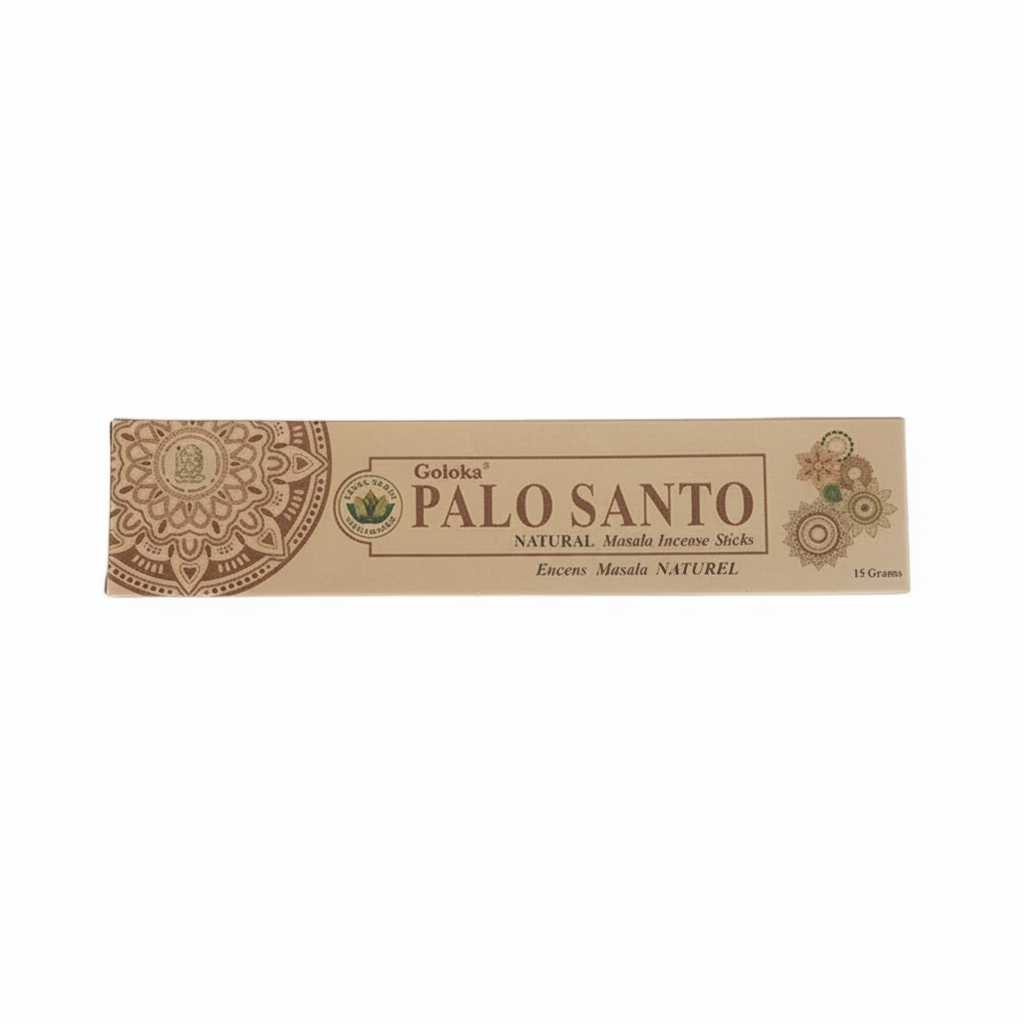 Goloka Organika – Palo Santo 9″ Incense Sticks (15g)