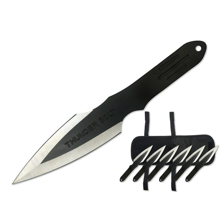 Thunder Bolt - 9″ Urban Tanto Throwing Knife Set