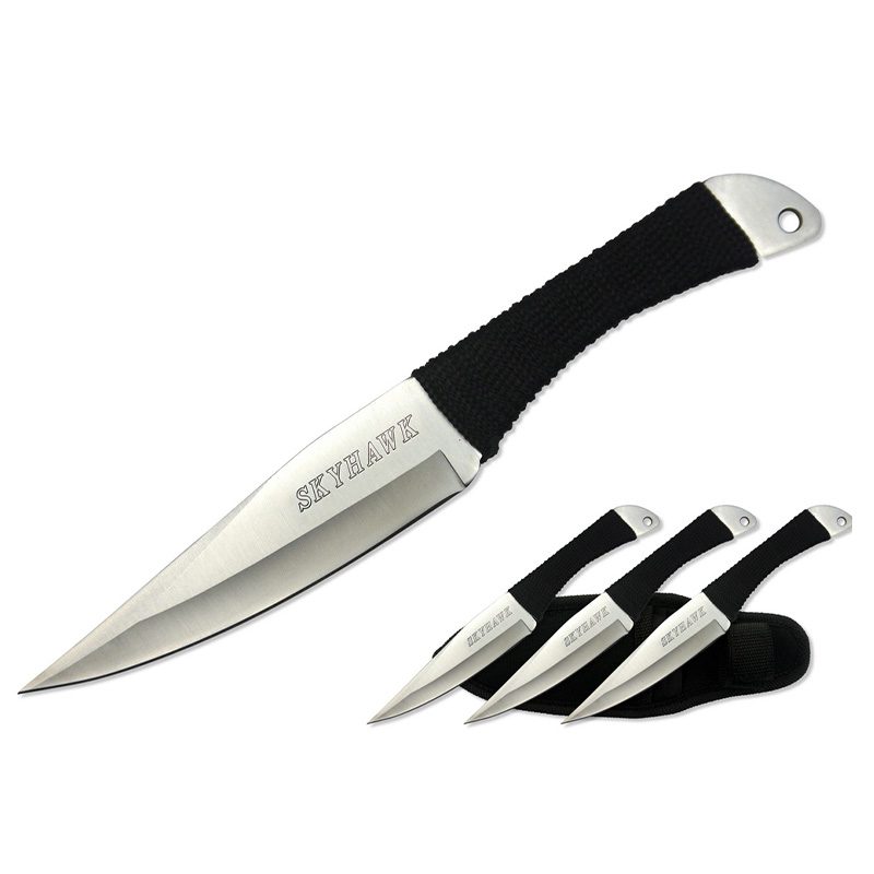 9″ Skyhawk Throwing Knife Set