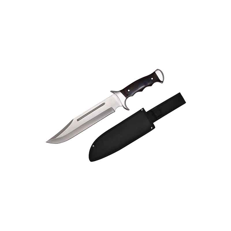 15″ Tactical Clip Point Survival Hunting Knife