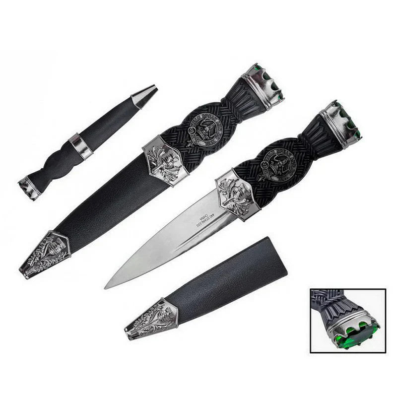 7.5″ Scottish Sgian-Dubh w/ Sheath