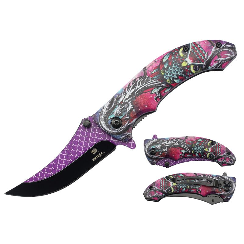 Xtreme - 8″ Nebuladrake Hex Pocket Knife