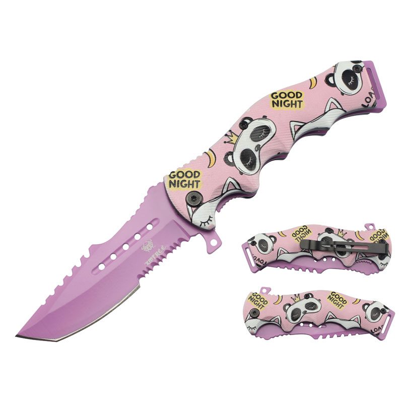 Xtreme - 8″ Panda King Foldable Pocket Knife