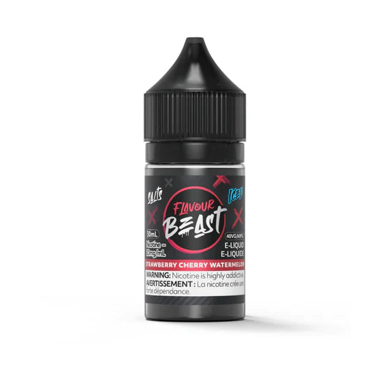 Flavour Beast E-Liquid - Strawberry Cherry Watermelon Iced