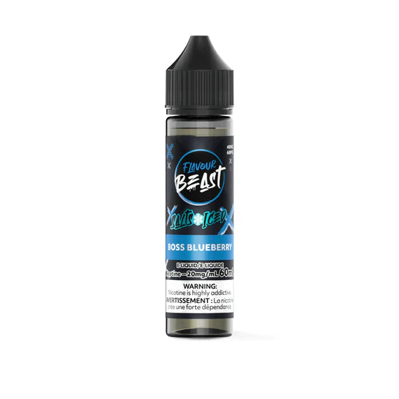 Flavour Beast E-Liquid 60mL Salts - Boss Blueberry