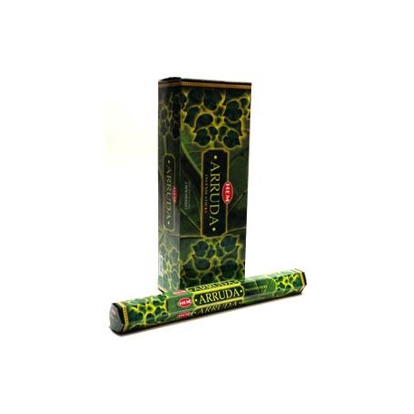 HEM Arruda 9″ Incense Sticks – Hex Box (20g)
