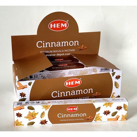 HEM – Cinnamon Premium Hand-Rolled Masala Incense (15g)