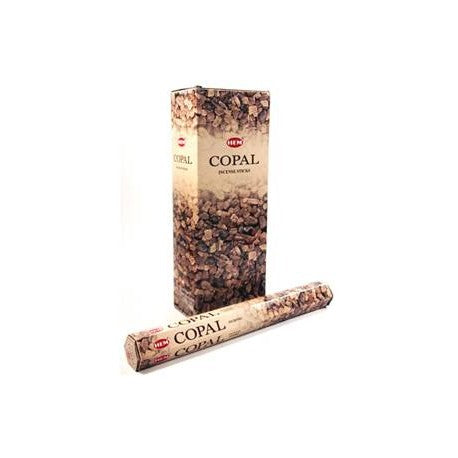 HEM Copal 9″ Incense Sticks – Hex Box (20g)