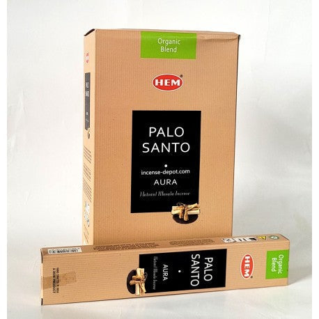HEM Palo Santo Organic - Aura Incense Sticks (15g)