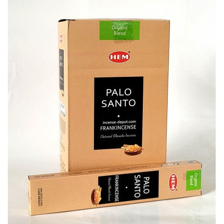 HEM Palo Santo Organic - Frankincense Incense Sticks (15g)