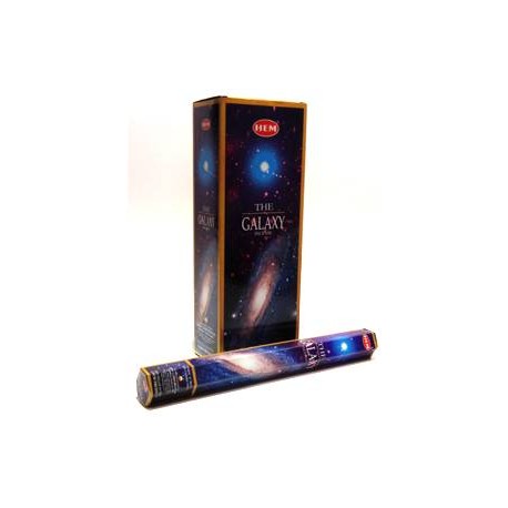 HEM The Galaxy 9″ Incense Sticks – Hex Box (20g)