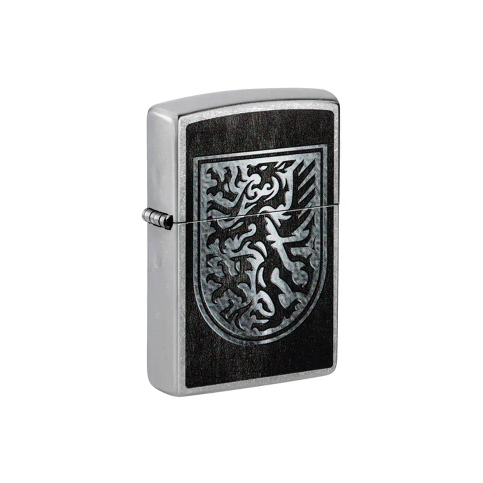 Zippo Lighter - Dragon Shield Design