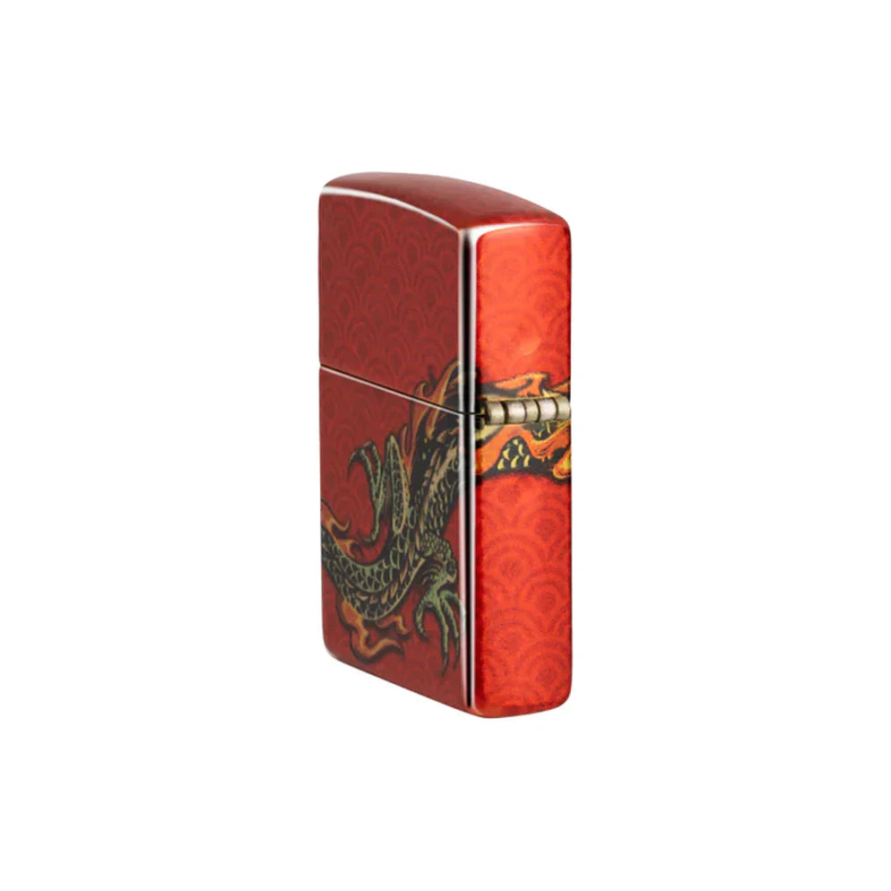 Zippo Lighter - Dragon Design