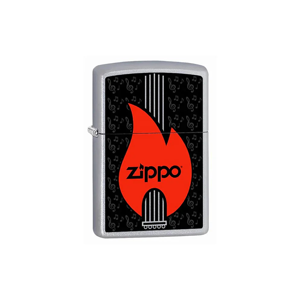 Zippo Lighter - Guitar Poster