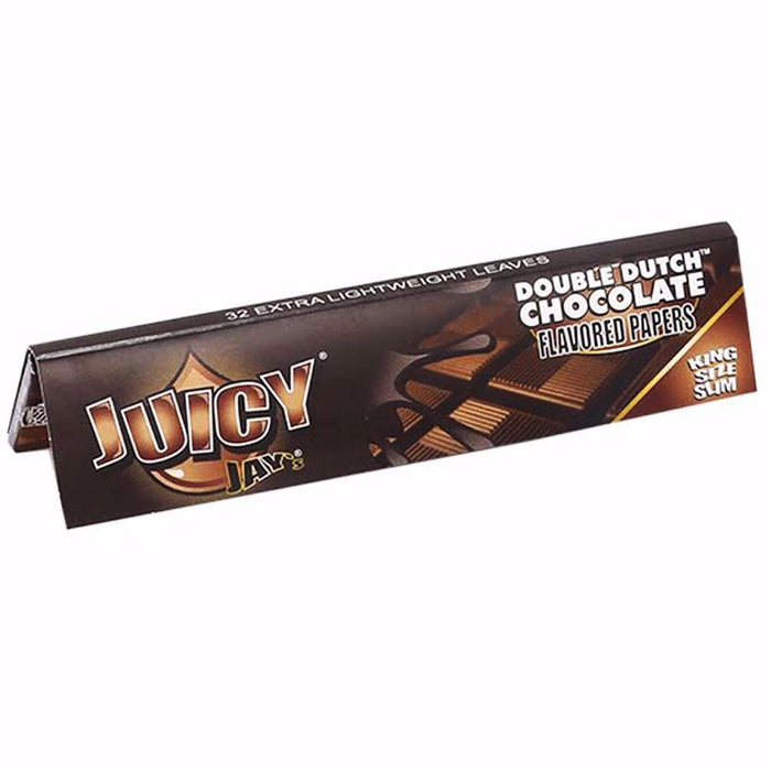 Juicy Jay's King Size Slim Double Dutch Chocolate Flavoured Rolling Papers