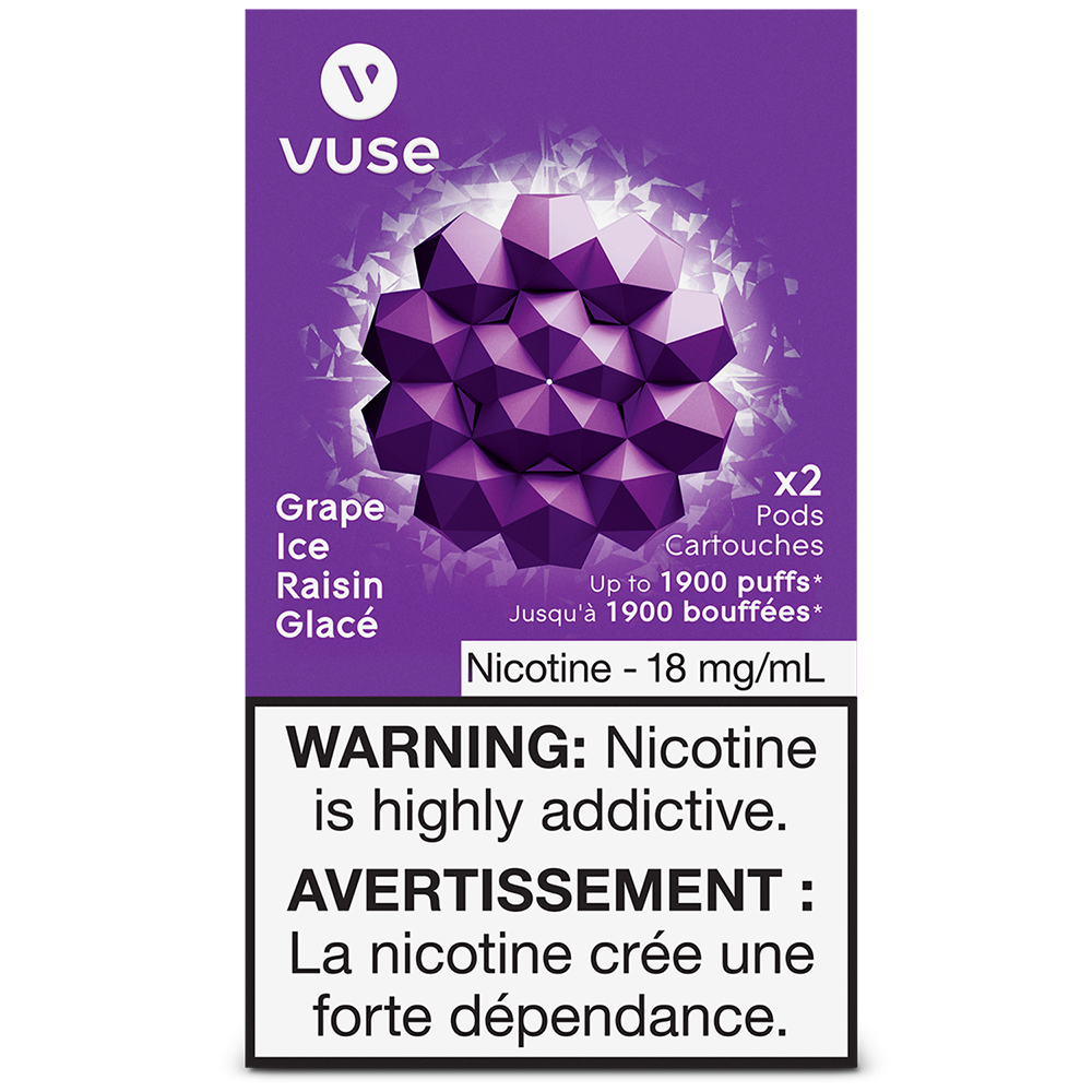 Vuse - Grape Ice ePod Replacement Pods