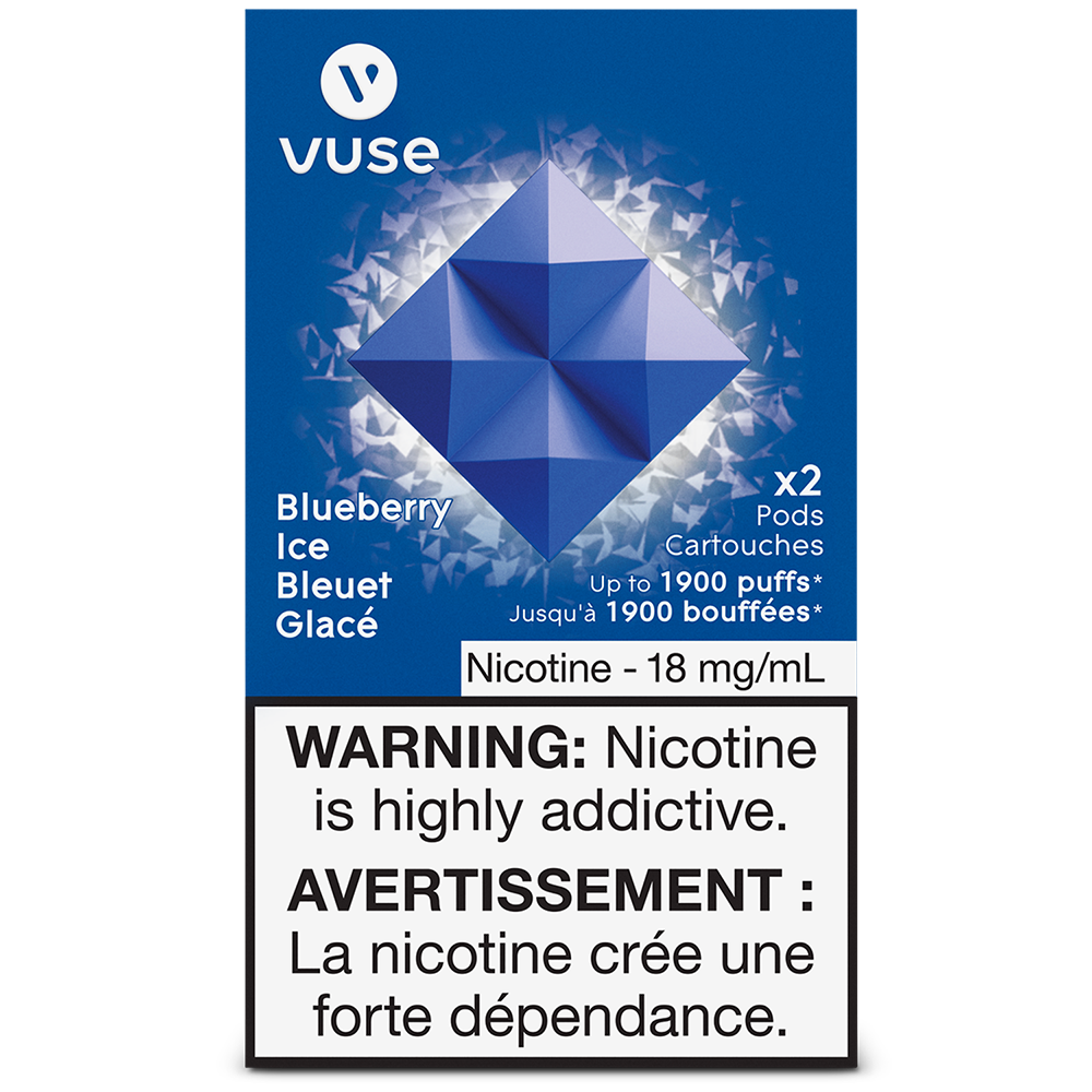 Vuse - Dosettes de remplacement pour ePod Blueberry Ice 