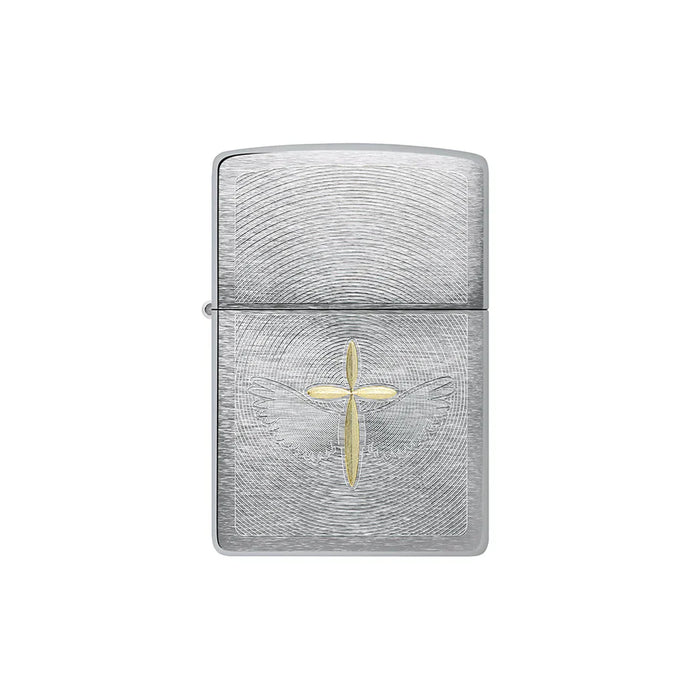 Zippo Lighter - Spiritual Cross Angel Aura