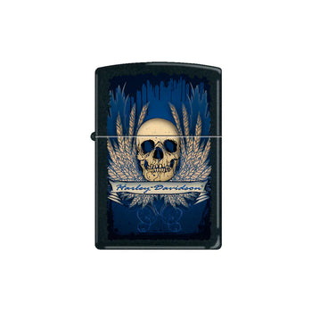 Zippo Lighter - Harley Davidson Skull