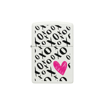 Zippo Lighter - Hugs and Kisses XO Heart
