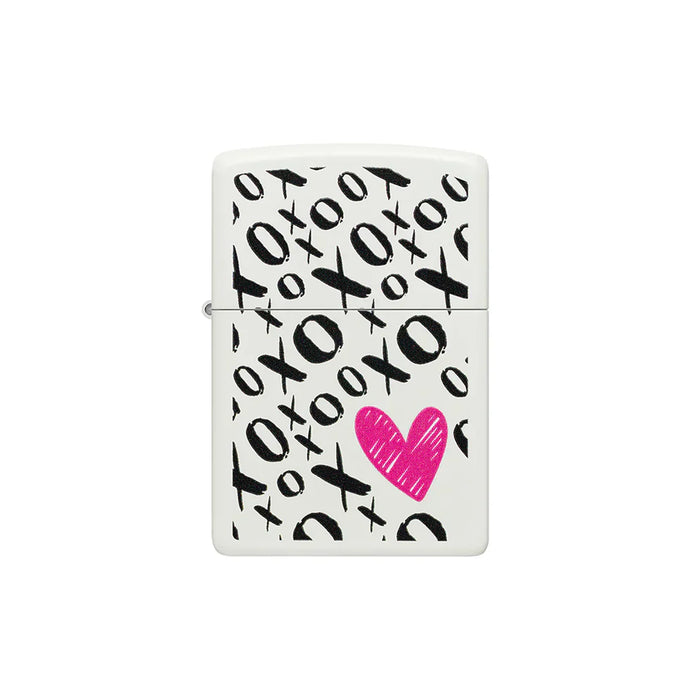 Zippo Lighter - Hugs and Kisses XO Heart