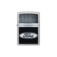 Zippo Lighter - Street Chrome Ford Mustang