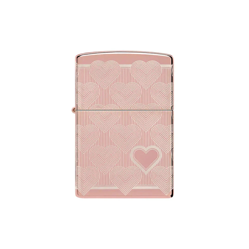 Zippo Lighter - Heart Design