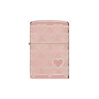 Zippo Lighter - Heart Design