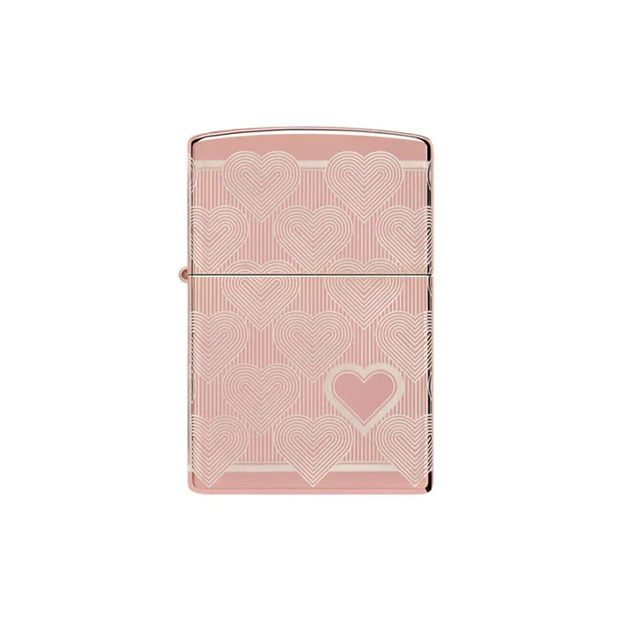 Zippo Lighter - Heart Design