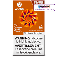 Vuse - Capsules de remplacement Velvety Tobacco ePod 