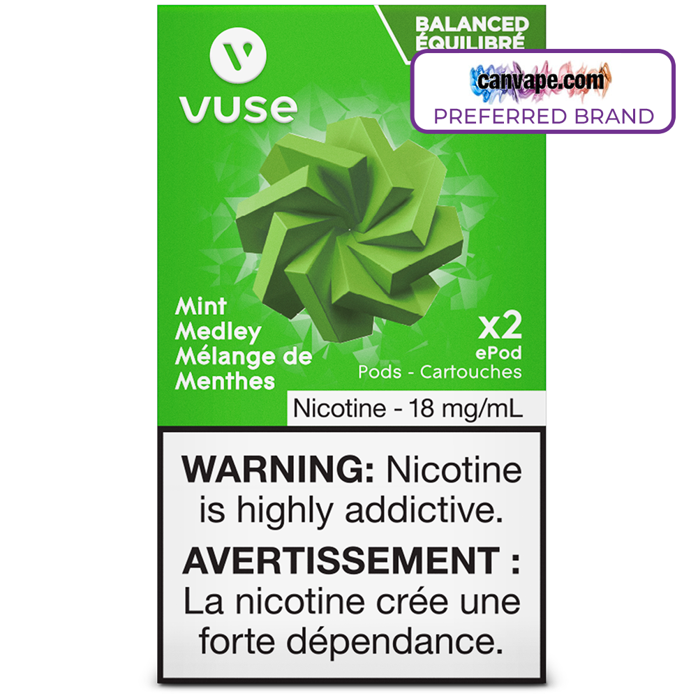 [Dernier appel] Vuse - Capsules de remplacement pour ePods Mint Medley 