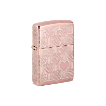 Zippo Lighter - Heart Design