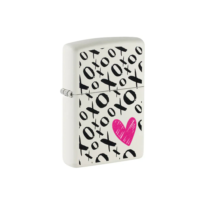 Zippo Lighter - Hugs and Kisses XO Heart