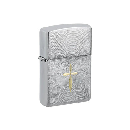 Zippo Lighter - Spiritual Cross Angel Aura