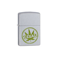 Zippo Lighter - Legal Leaf Stamp