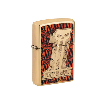 Zippo Lighter - Harley-Davidson® Skull #1